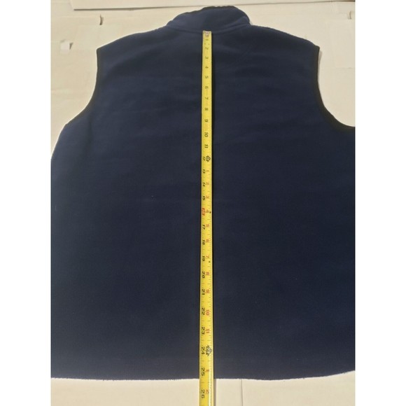 2000 The Edge Denver Broncos Vest Full Zip Up With 2 Mesh Pockets Size Medium - Picture 6 of 10